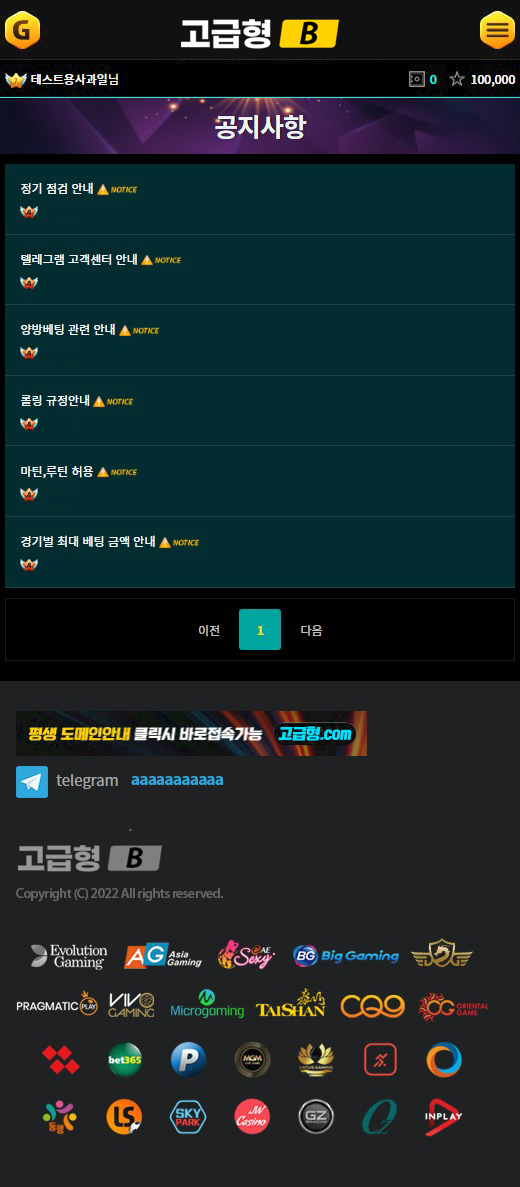MOBILE버전